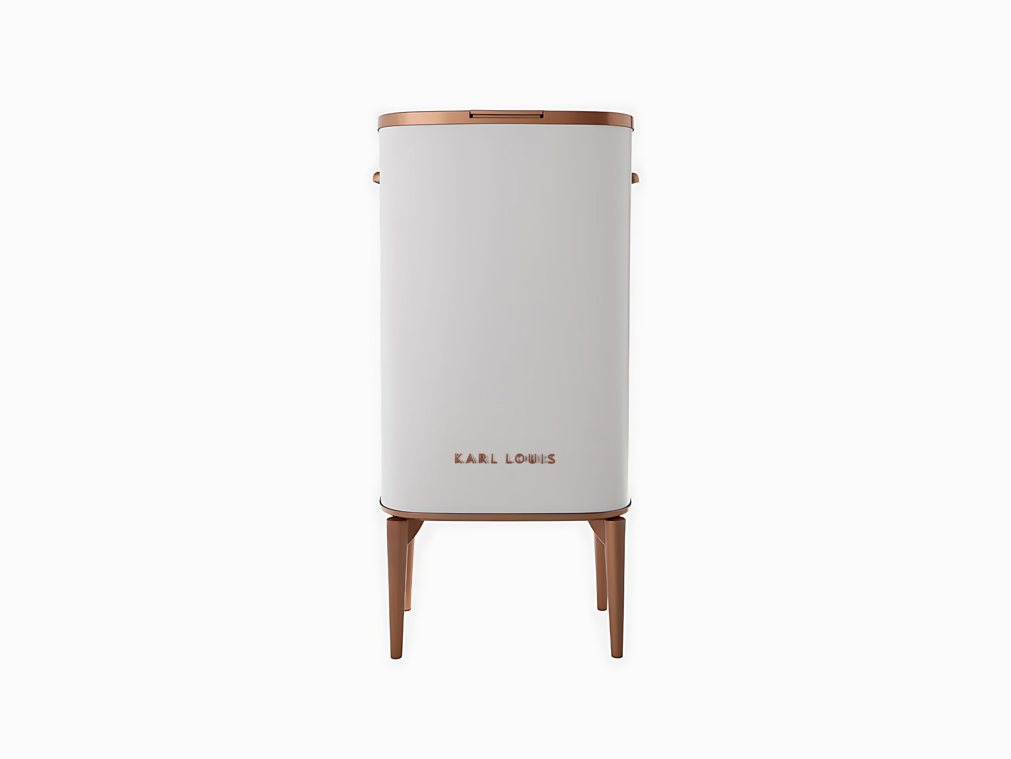 פח אשפה אוטומטי 55 ליטר לבן רוז גולד