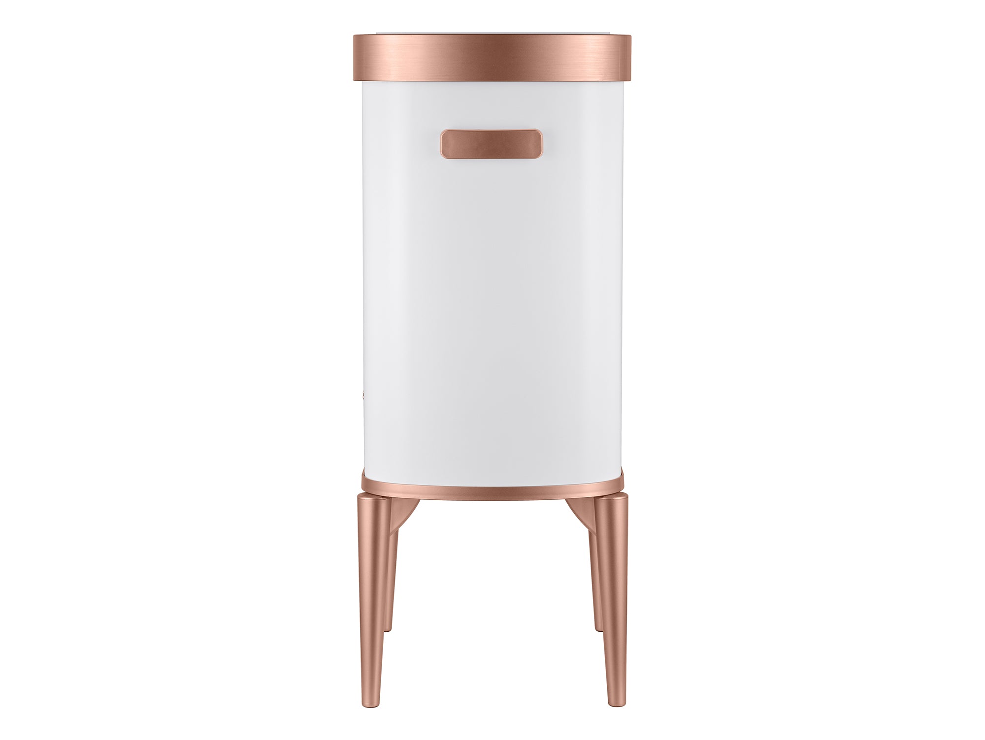 פח אשפה אוטומטי 33 ליטר לבן רוז גולד