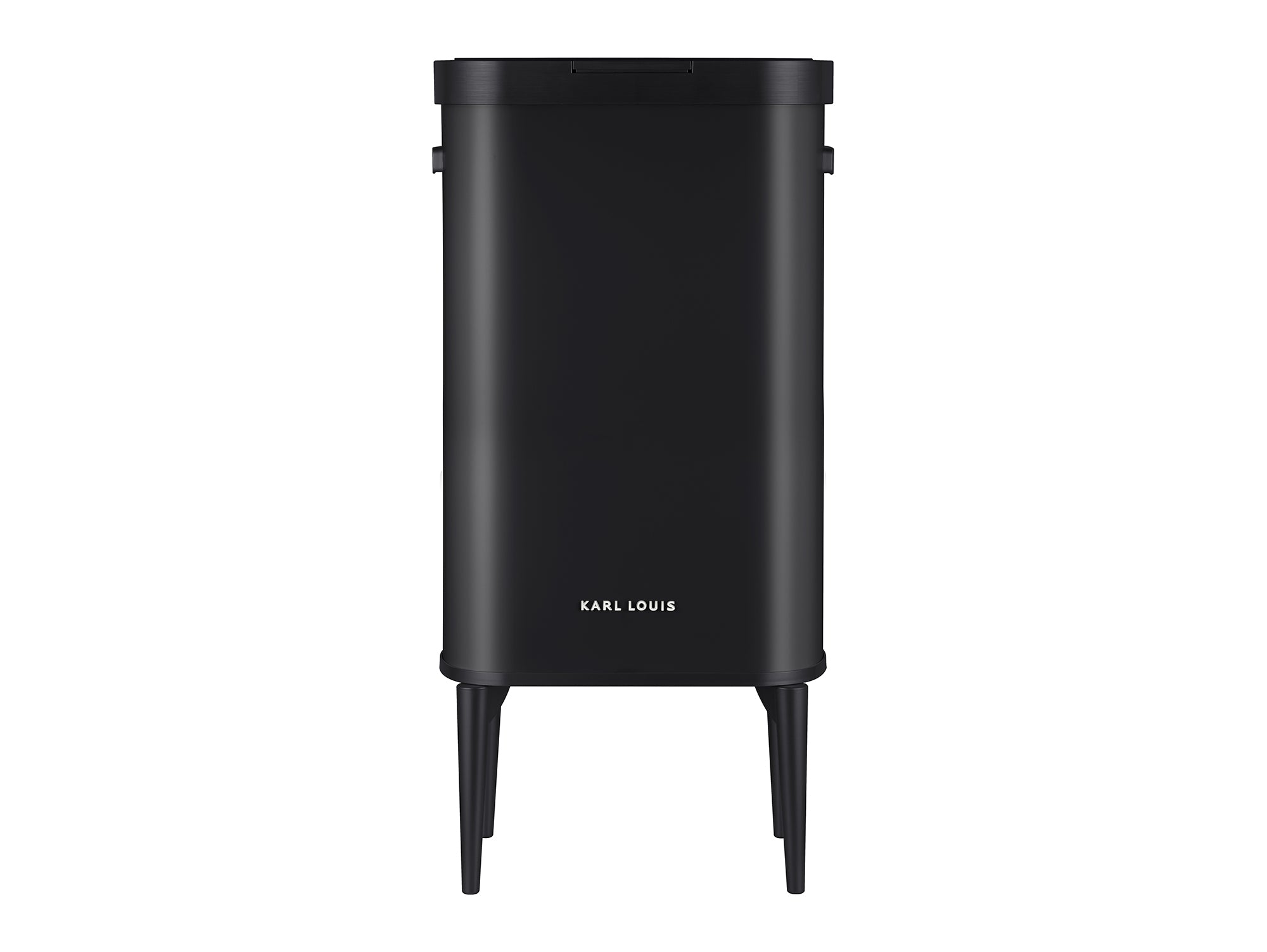 פח אשפה אוטומטי 55 ליטר שחור חלק