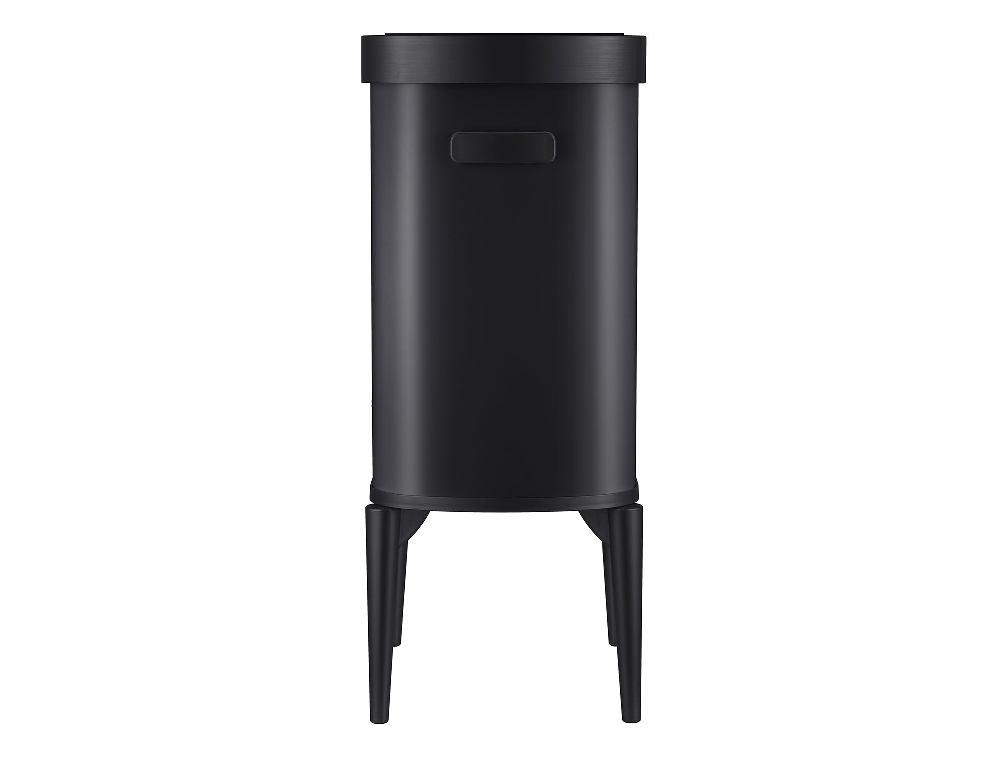 פח אשפה אוטומטי 33 ליטר שחור חלק