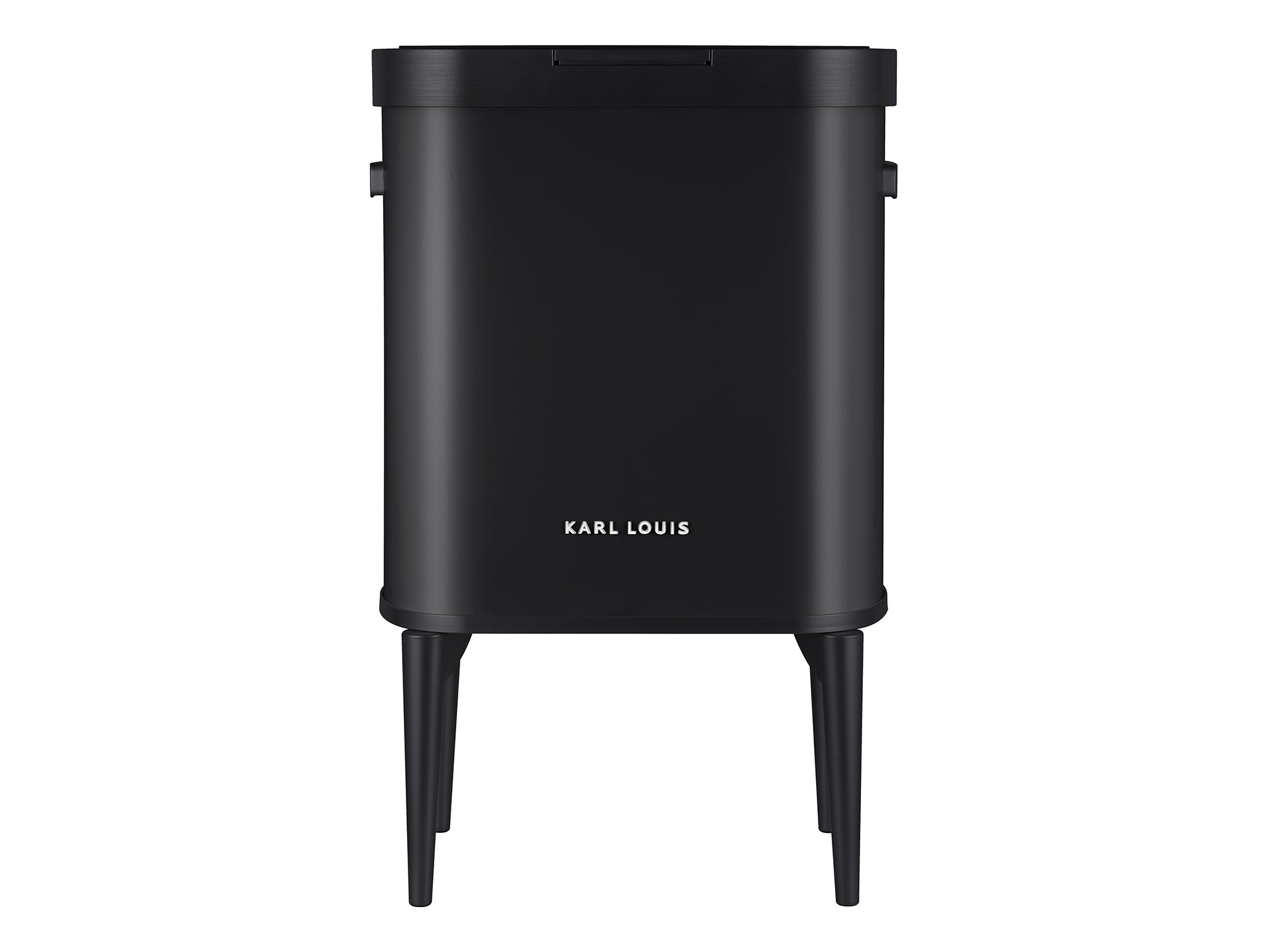 פח אשפה אוטומטי 33 ליטר שחור חלק