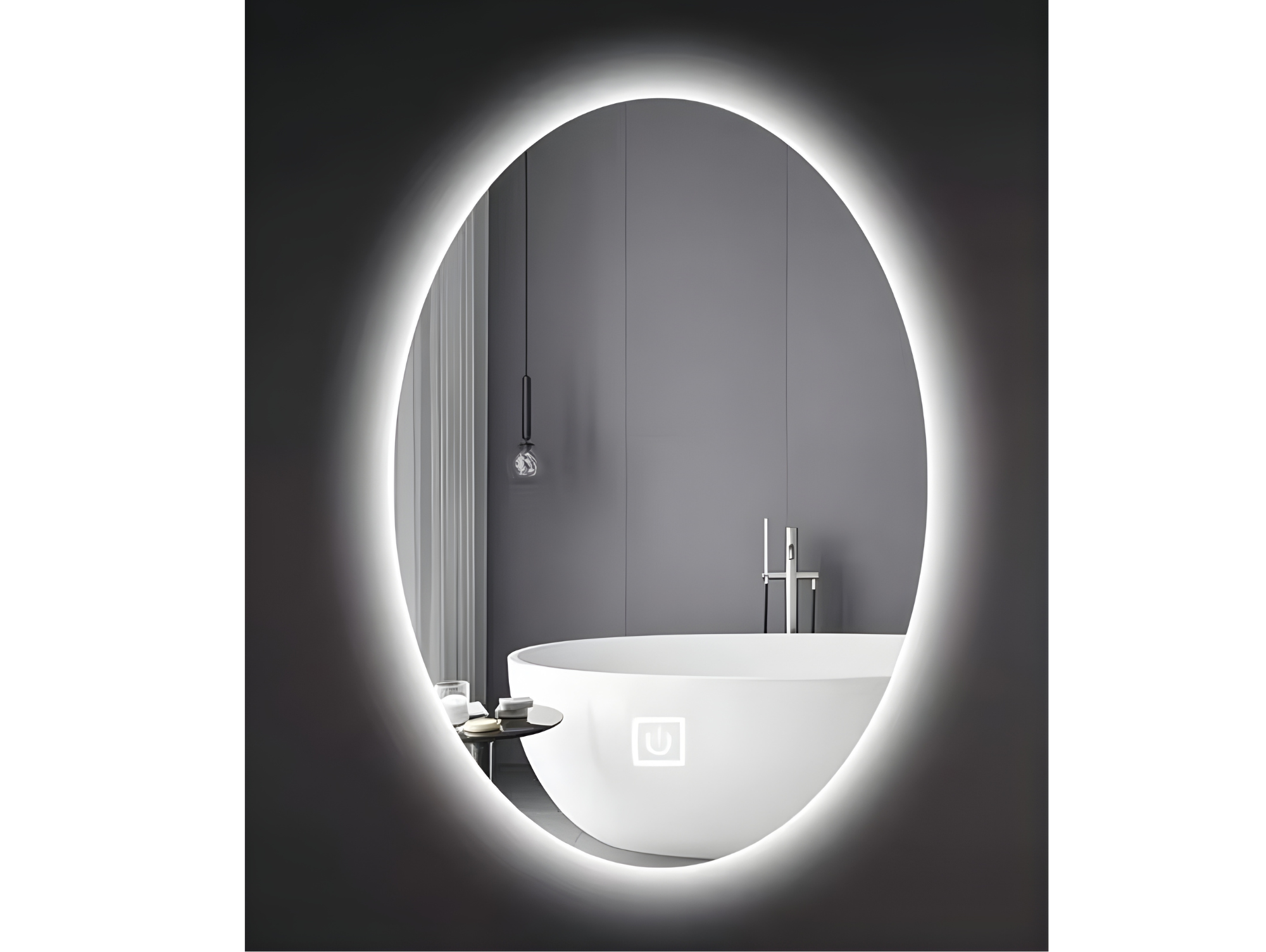 מראת גוף אובלית קפסולה